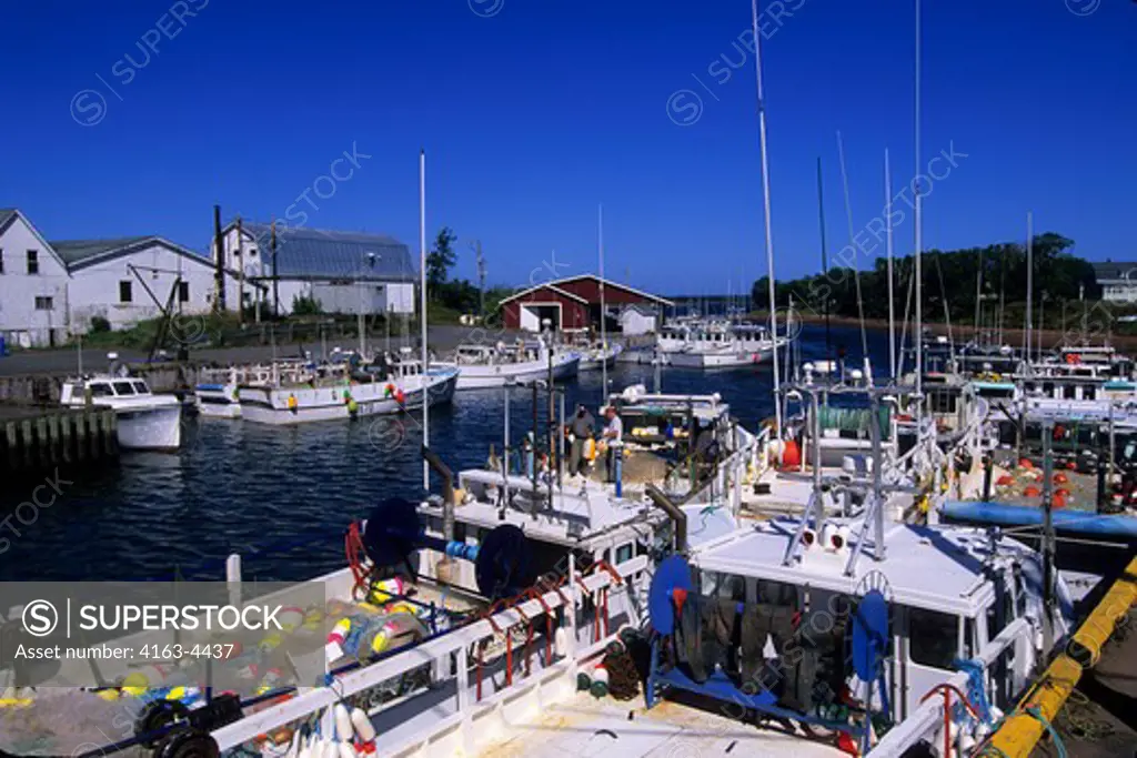 CANADA, PRINCE EDWARD ISLAND, MURRAY HARBOUR, FISHING BOATS