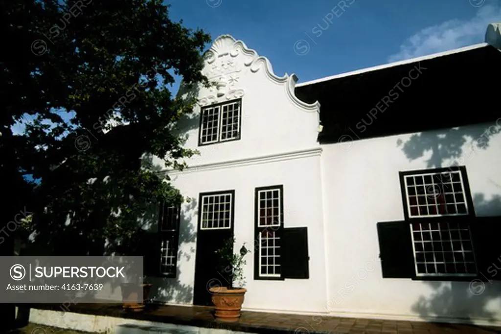 SOUTH AFRICA, NEAR CAPE TOWN, STELLENBOSCH VILLAGE MUSEUM, BLETTERMANHUIS, 1789