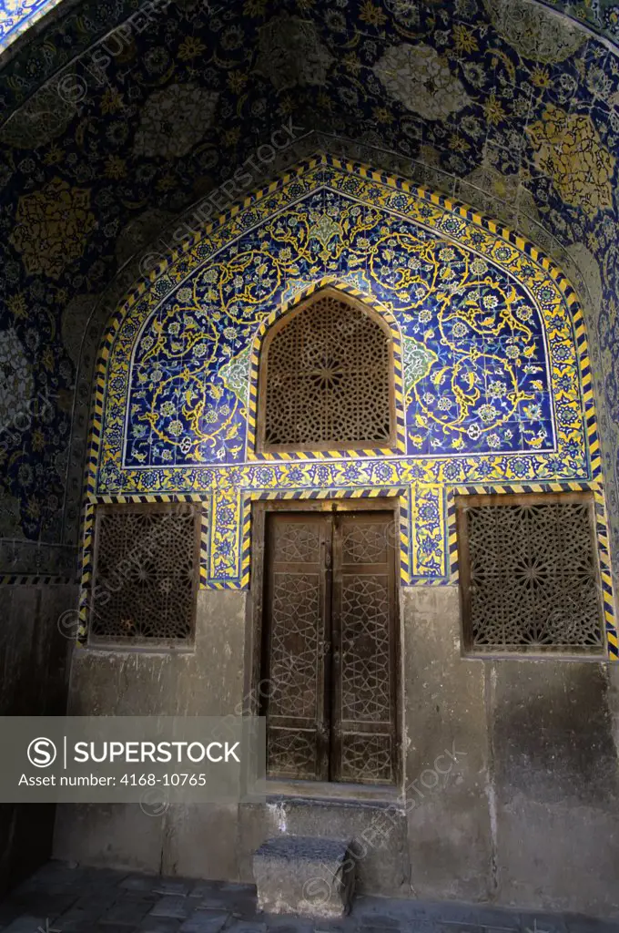Iran, Esfahan, Eman Khomeni Square, Imam (Masjed-E Emam) Mosque, Door And Windows