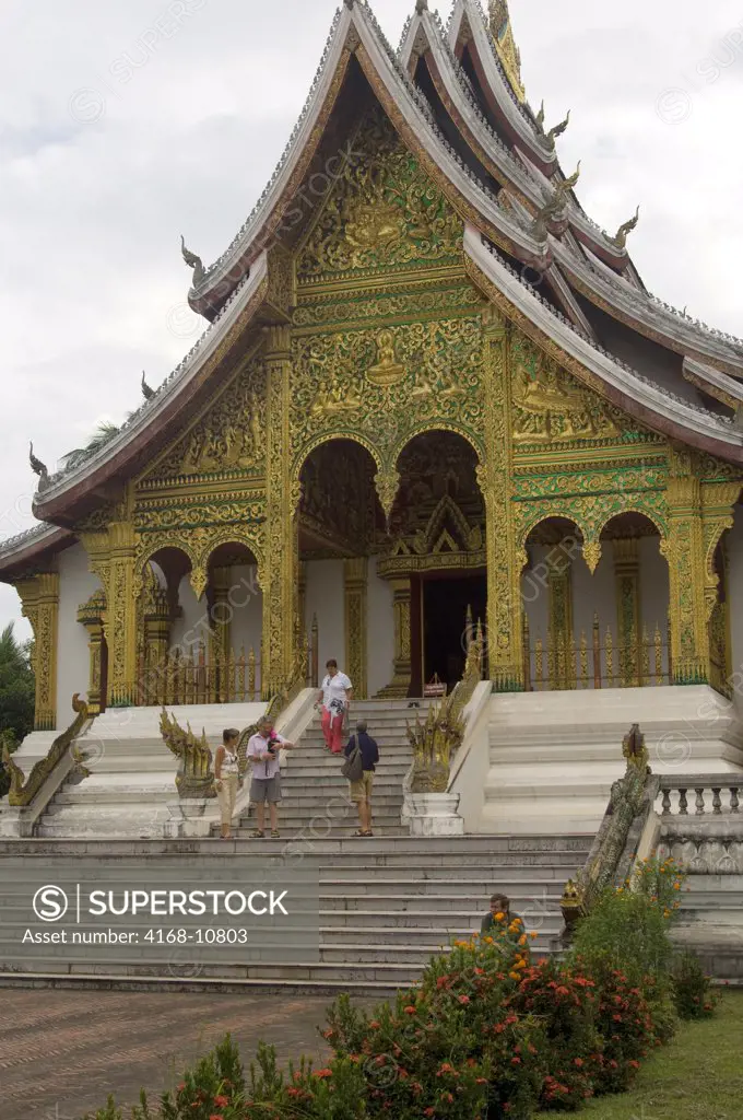 Laos, Luang Prabang, National Museum, Temple