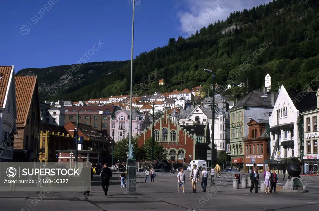 Norway, Bergen, Harbor Area, Marketplace