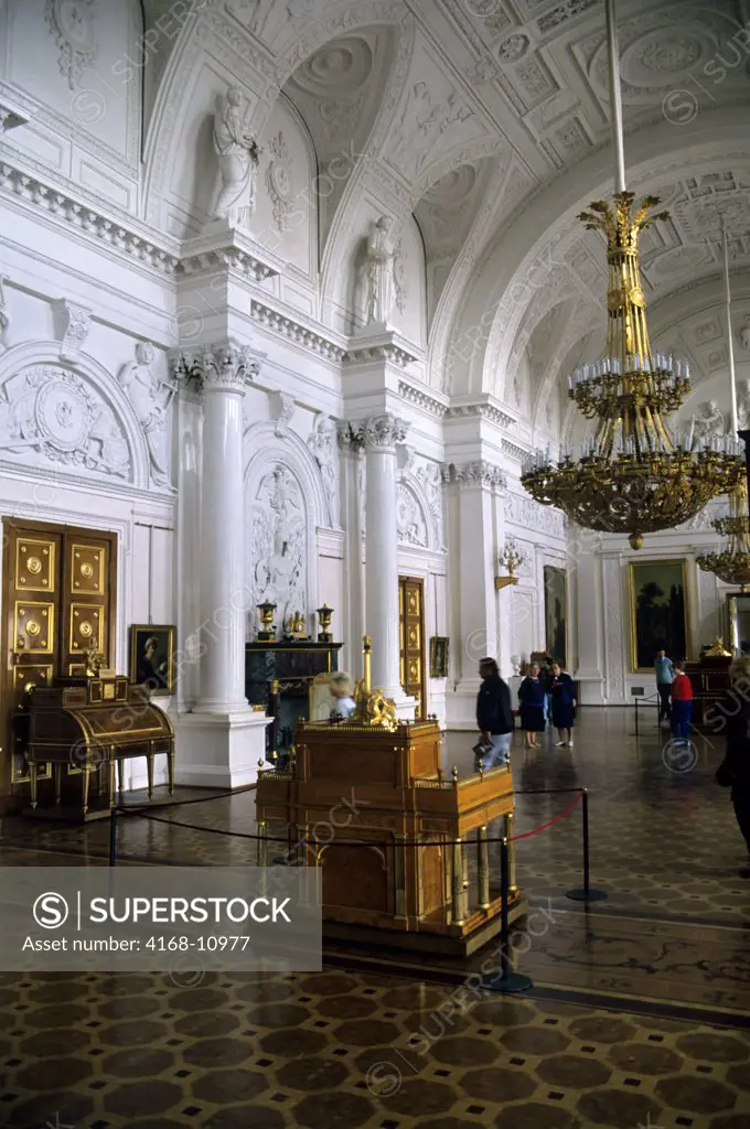 Russia, St. Petersburg, Hermitage, Winter Palace, White Hall