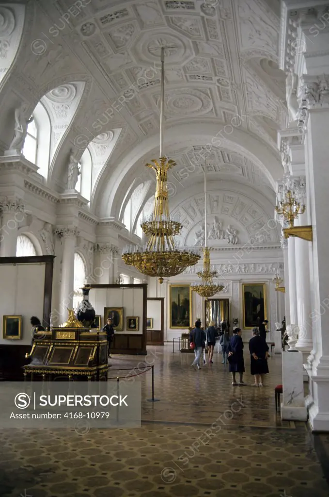 Russia, St. Petersburg, Hermitage, Winter Palace, White Hall
