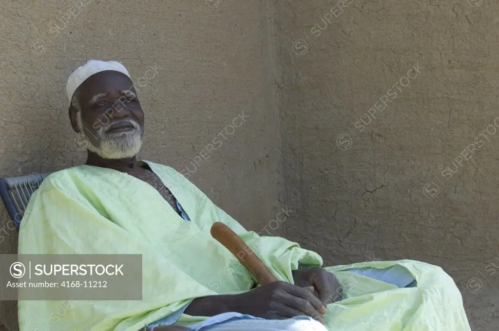 Mali, Djenne, Portrait Of Local Man