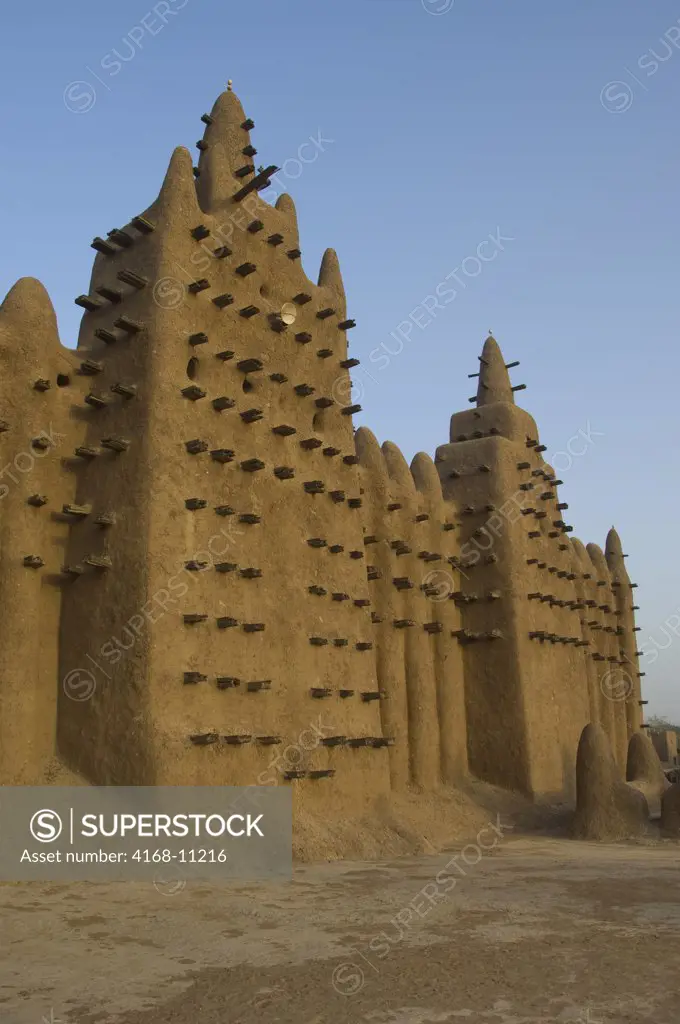 Mali, Djenne, Mosque, Mud Brick Building, World Heritage Site