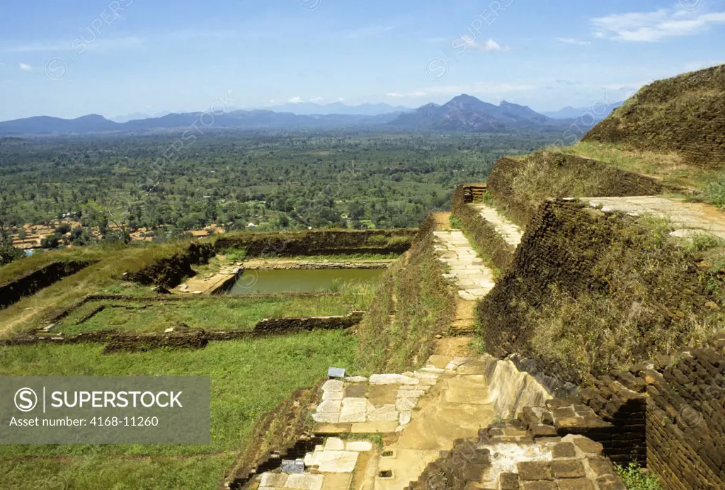 Sri Lanka, Sigiriya, Ancient Fortress, Remains Of Former Living Quarters