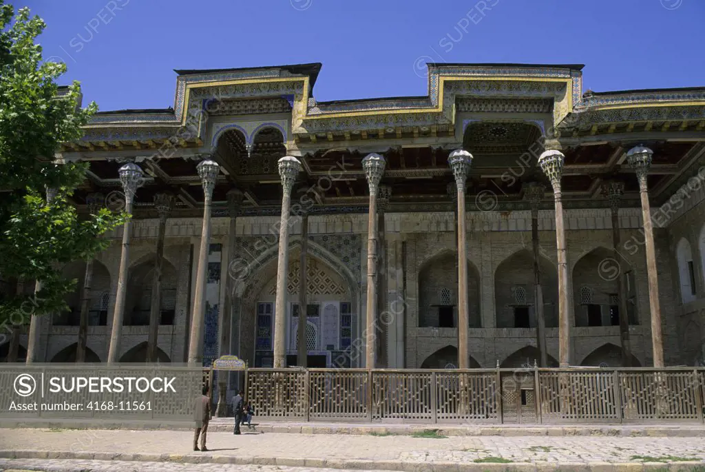 Uzbekistan, Bukhara, 'Friday Mosque Above Water'