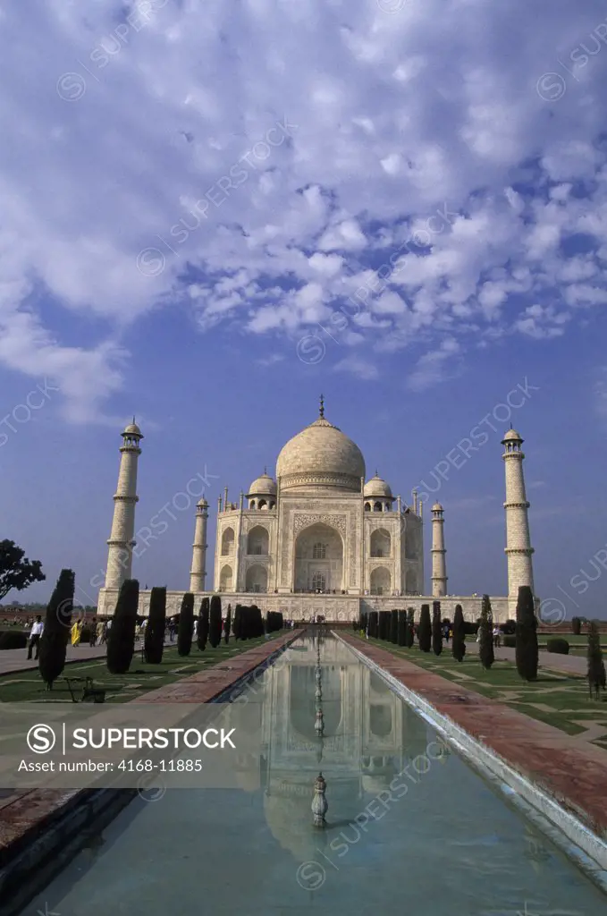 India, Agra, Taj Mahal, Reflecting Pool