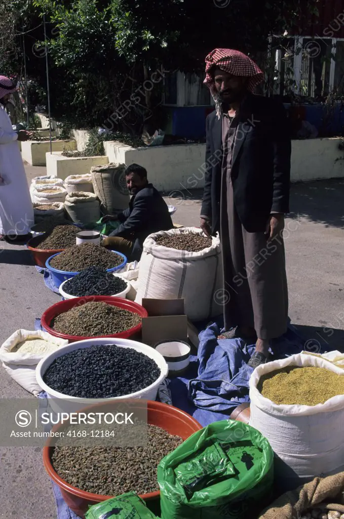 Saudi Arabia, Near Abha, Al Wadijan, Friday Market, Raisins For Sale