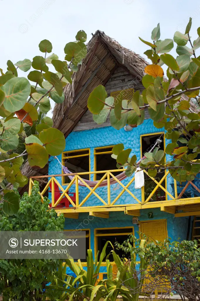 Bungalow On Pirate Island In The Rosario Islands Group, Near Cartagena, Colombia