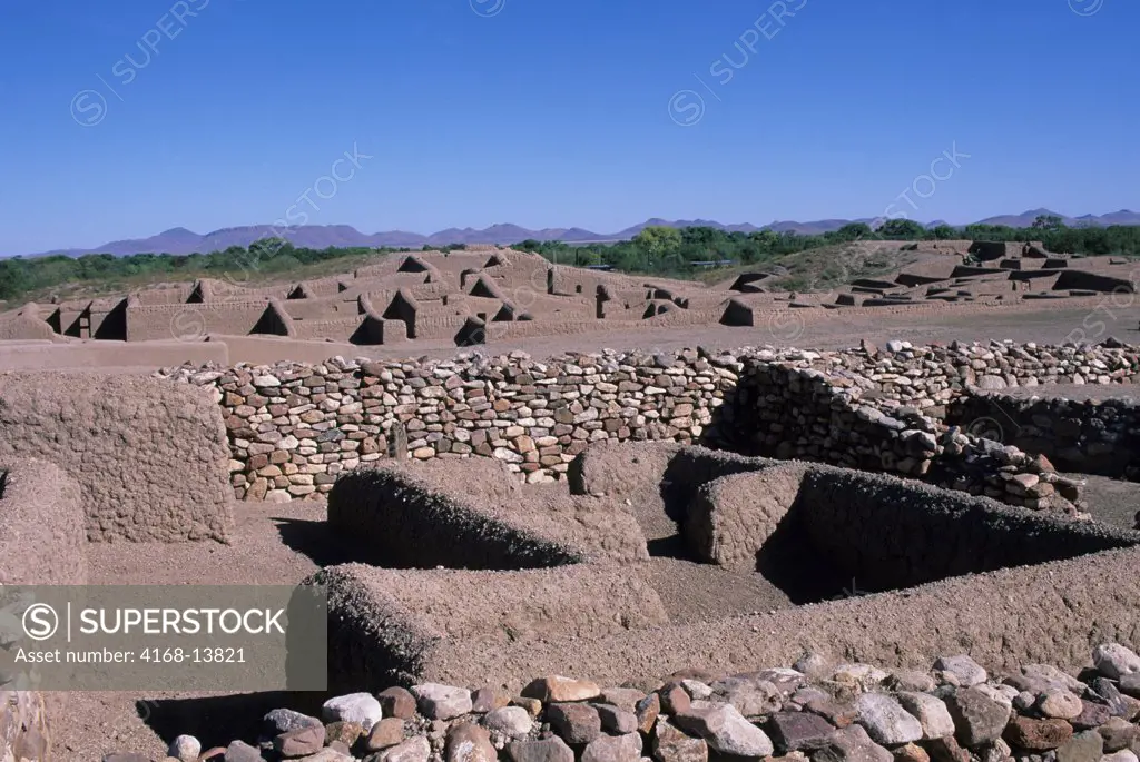 Mexico, Chihuahua, Near Casas Grandes, Paquime Archaeological Zone