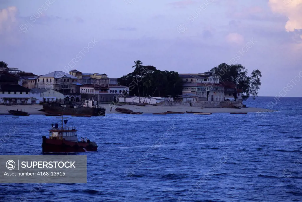 Tanzania, Zanzibar Island, View Of Zanzibar City