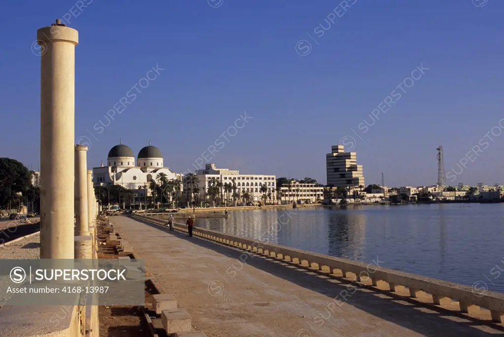 Libya, Benghazi, Waterfront Promenade