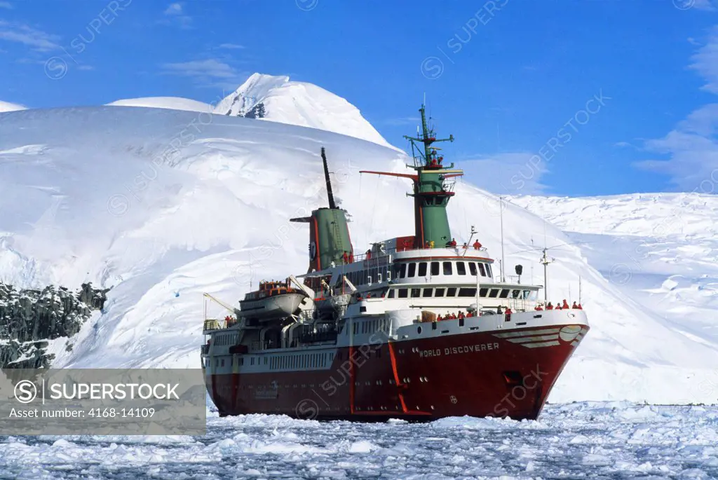 Antarctica, Lemaire Channel, Cruise Ship World Discoverer