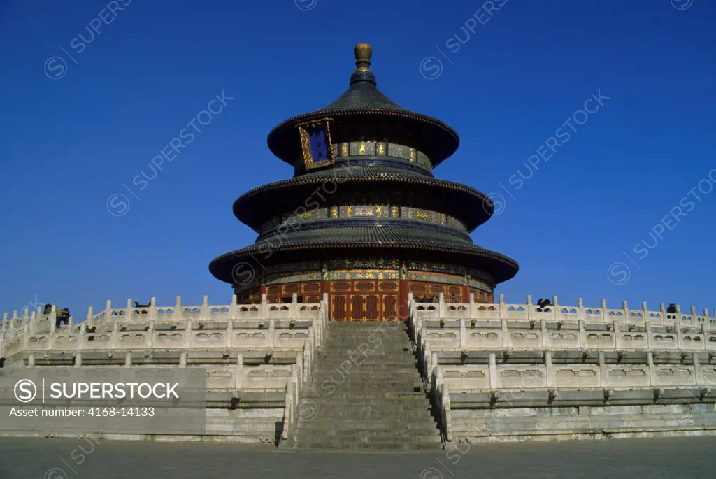 China, Beijing, Temple Of Heaven, Hall Of Prayer For Good Harvests