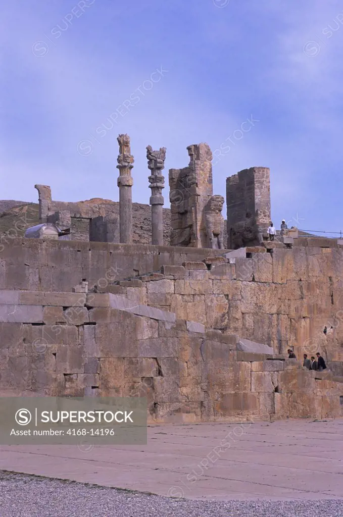Iran, Near Shiraz, Persepolis, The Gate Of All Nations