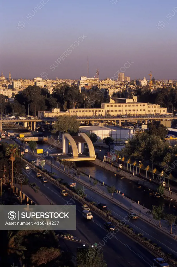 Syria, Damascus, Overview Of City