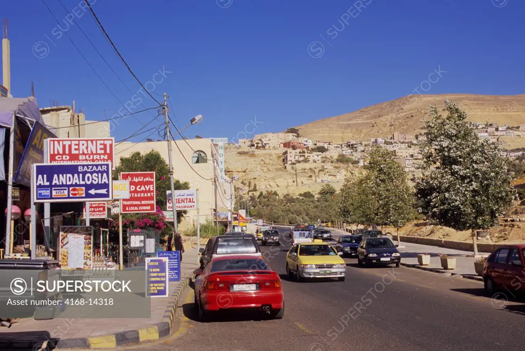 Jordan, Wadi MUSA, Street Scene