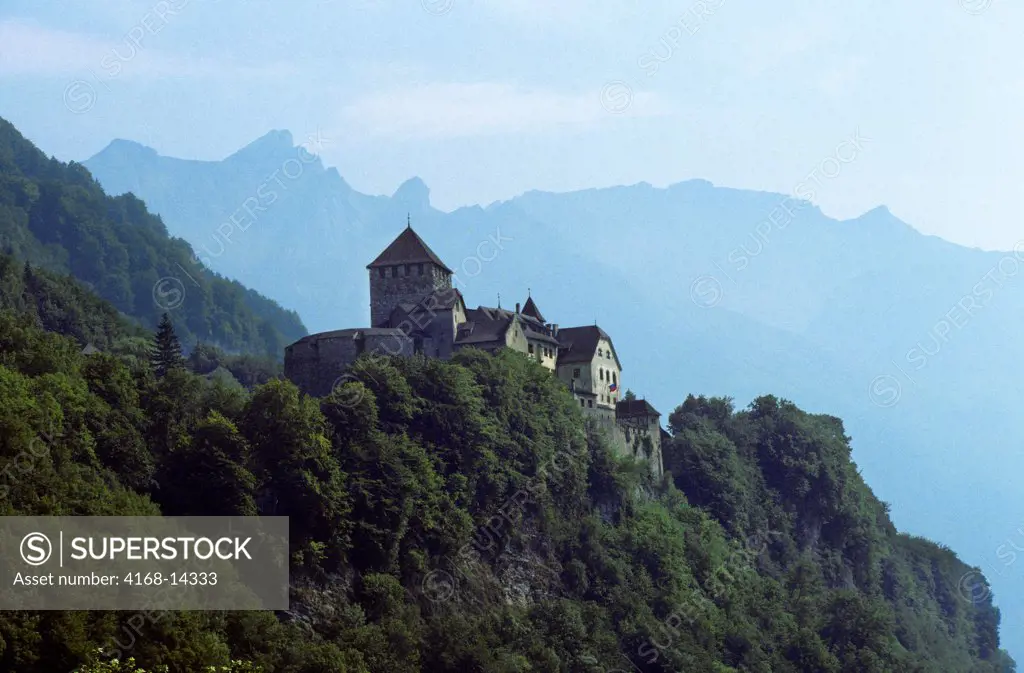 Lichtenstein, Castle And Mountains