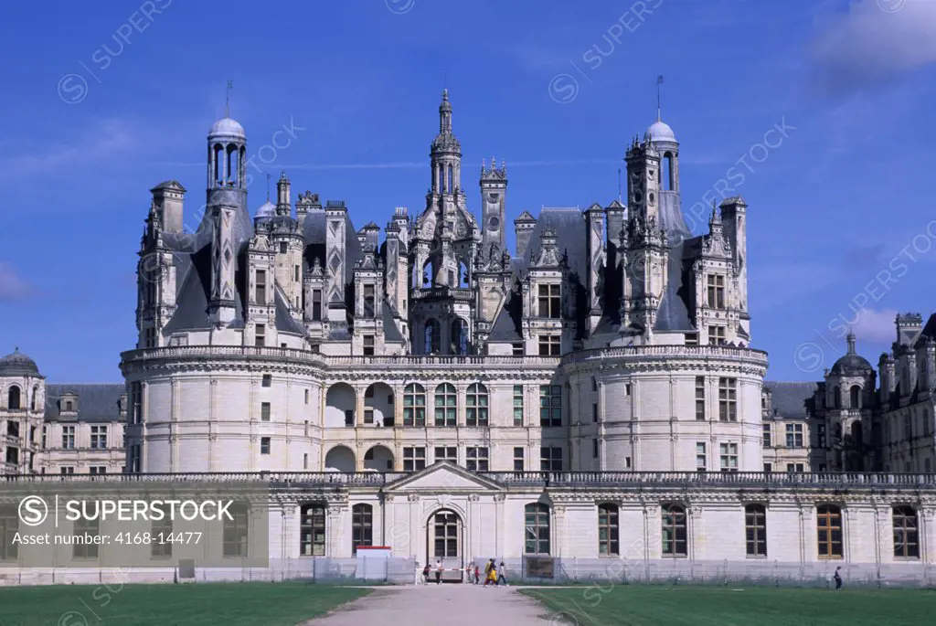 France, Loire Region, Chambord Chateaux, Castle