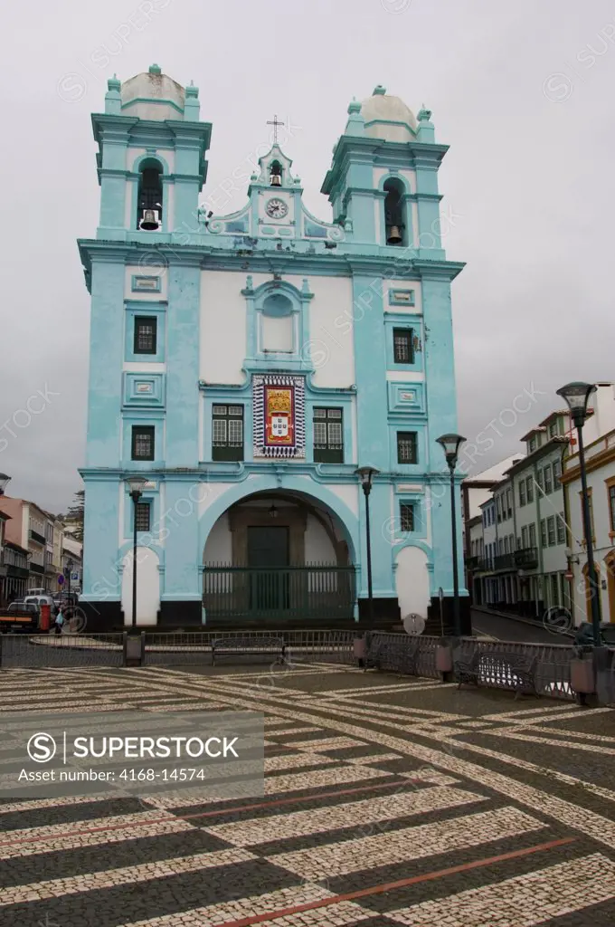 Portugal, Azores Islands, Terceira Island, Angra Do Heroismo, Misericordia Church