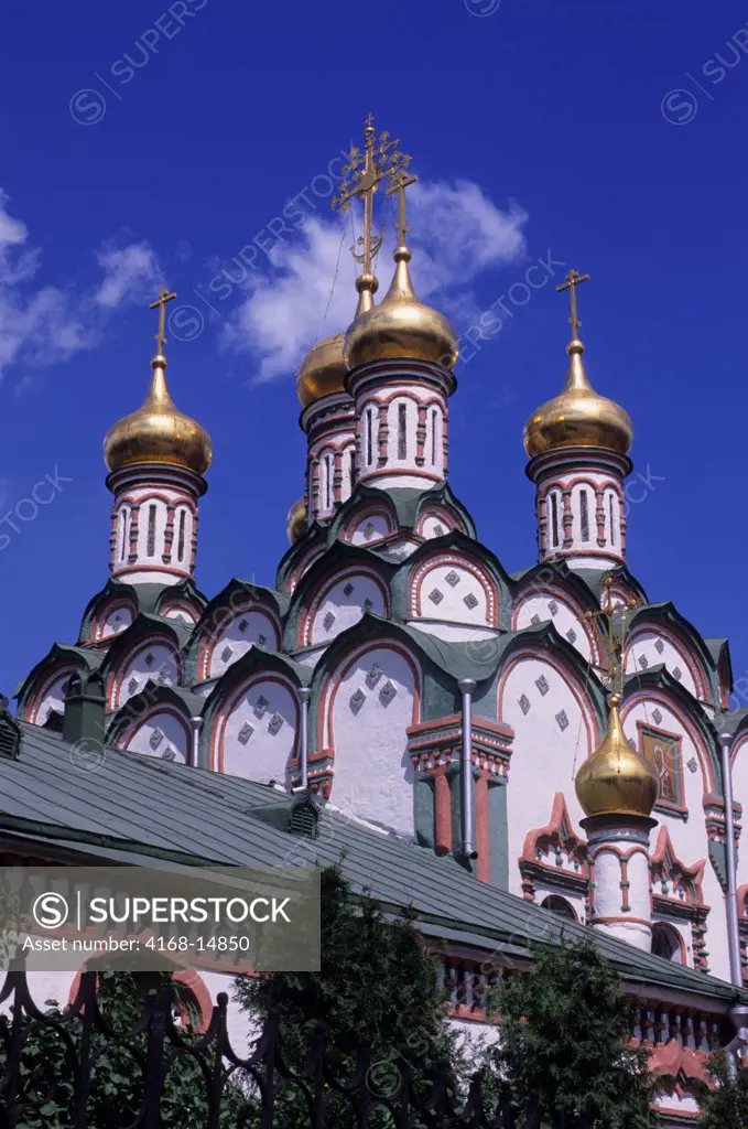 Russia, Moscow, Church Of St Nicholas The Weaver, Dating From The Late 17Th Century