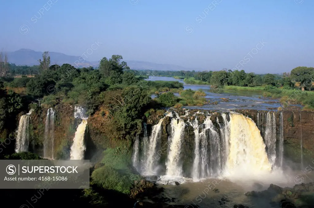 Ethiopia, Near Bahar Dar, Blue Nile Falls