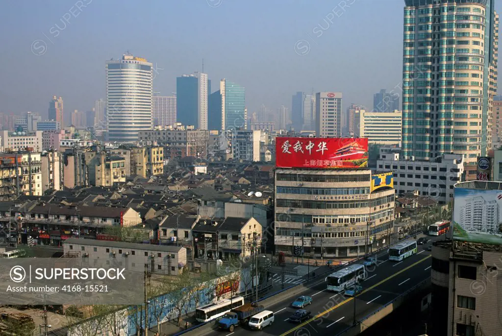 China, Shanghai, View Of City