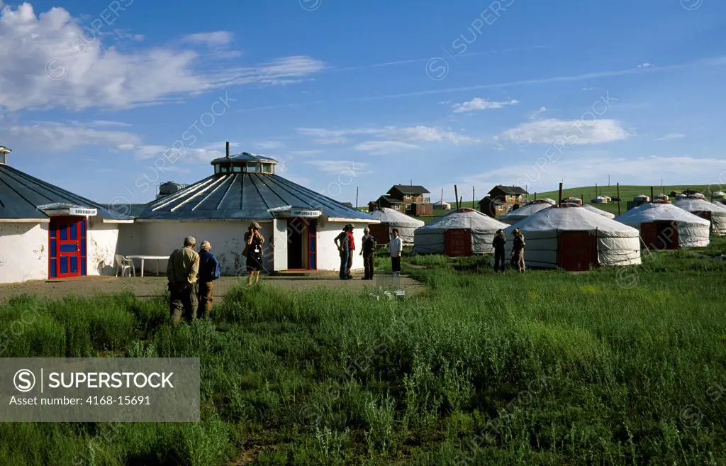 Central Mongolia, Hustai National Park, Information Center And Ger (Yurt) Camp