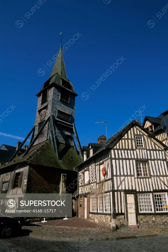 France, Normandy, Honfleur, Saint Catherine'S Church, Rebuilt 15Th C.