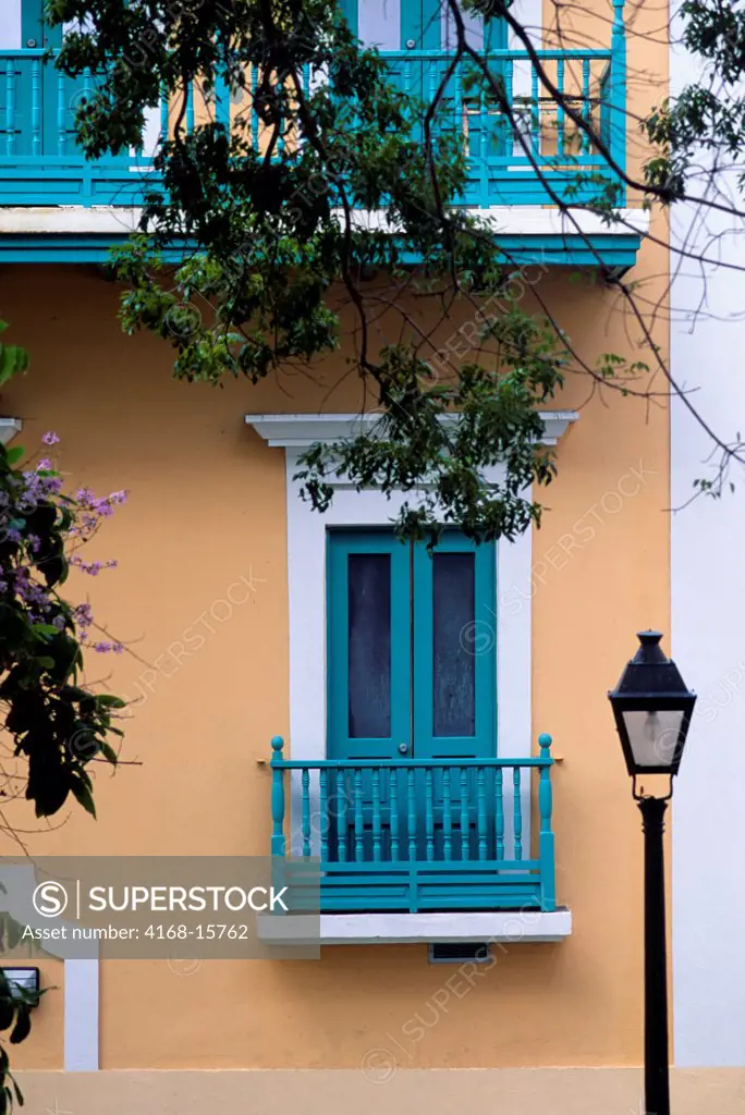 Puerto Rico, Old San Juan, Colonial Architecture, Balcony