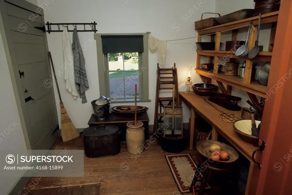 Canada, Prince Edward Island, Cavendish, Green Gables National Park, House, Kitchen