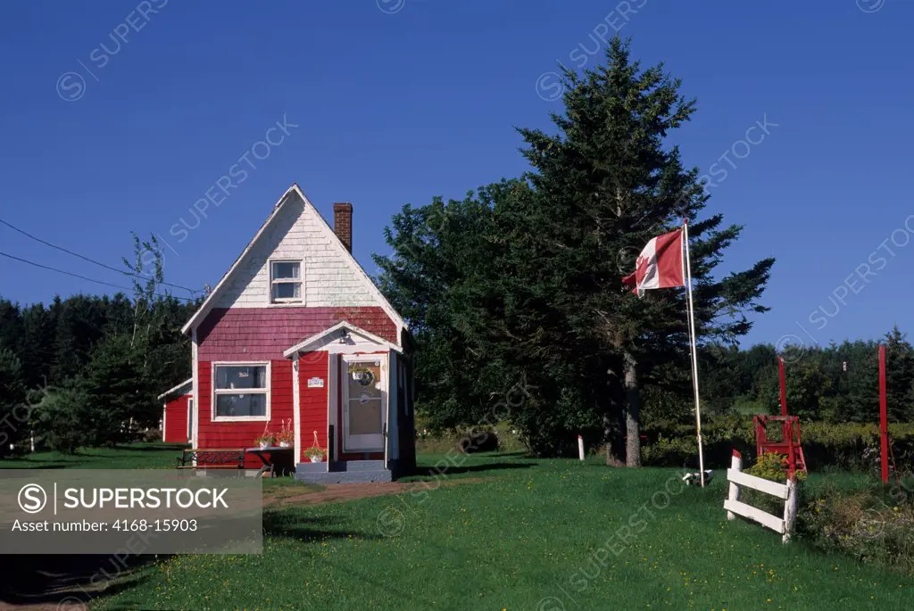Canada, Prince Edward Island, Near Cavendish, House