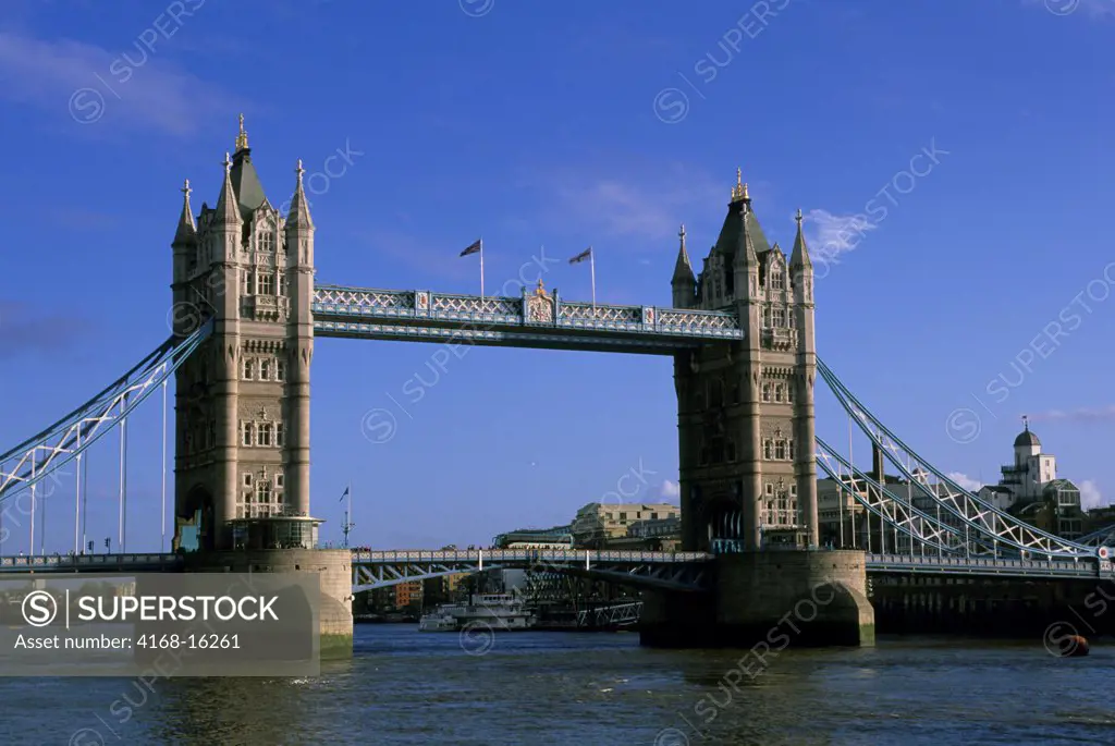 Great Britain, London, River Thames, Tower Bridge