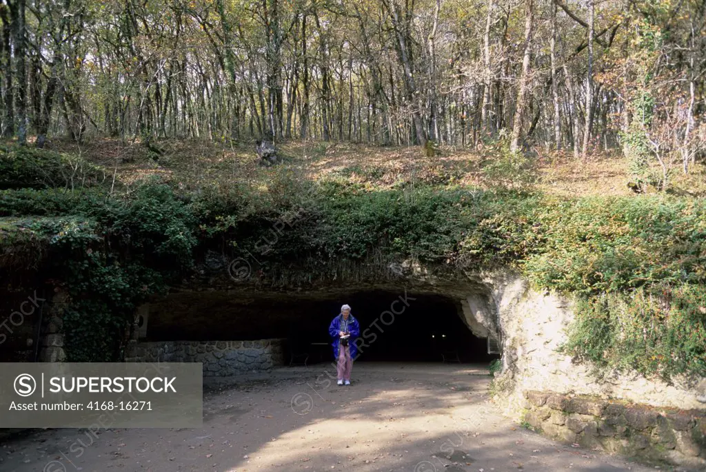 France, Dordogne Area, Rouffignac Cave Entrance