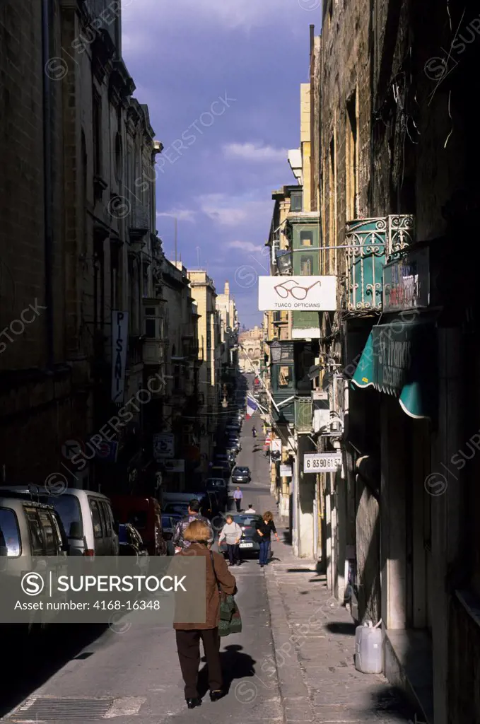 Malta, Valletta, Street Scene