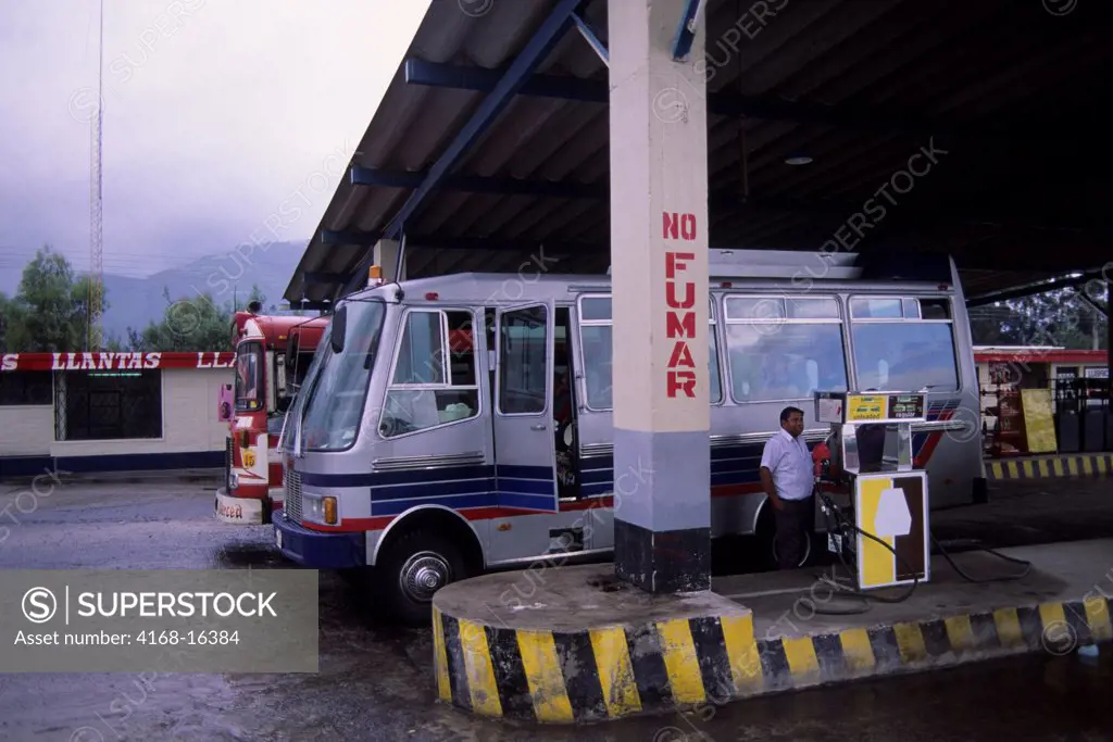Ecuador, Highlands, Gas Station
