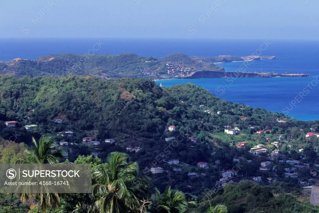 Grenada, Fort Frederick, View Of Point Salines