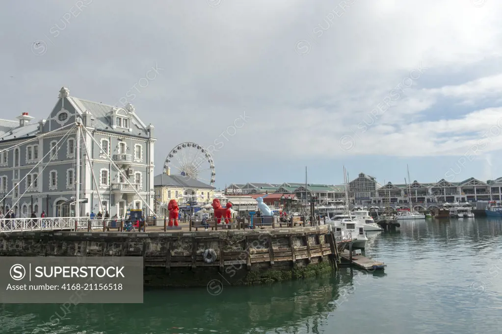 The V & A Waterfront in Cape Town, South Africa.