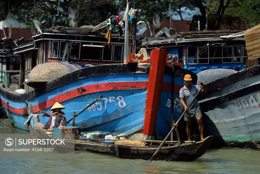 South  Vietnam, Mekong Delta, Mekong River, My Tho City