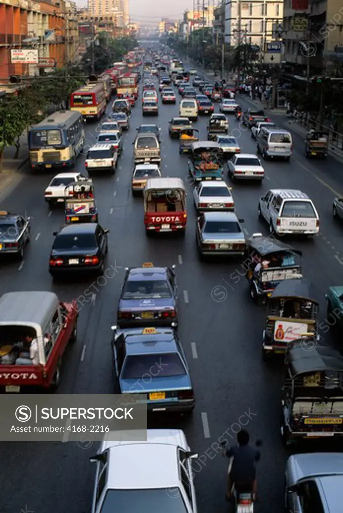 Thailand, Bangkok, Traffic Scene