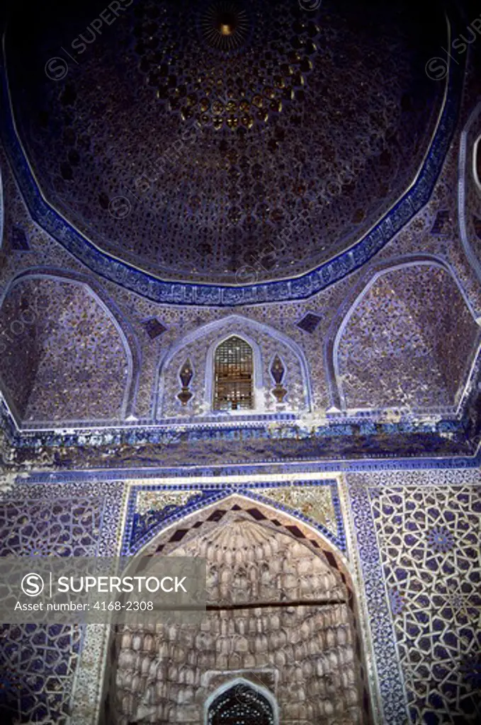 Uzbekistan, Samarkand, Gur-Amir Mausoleum, 15th Century, Interior