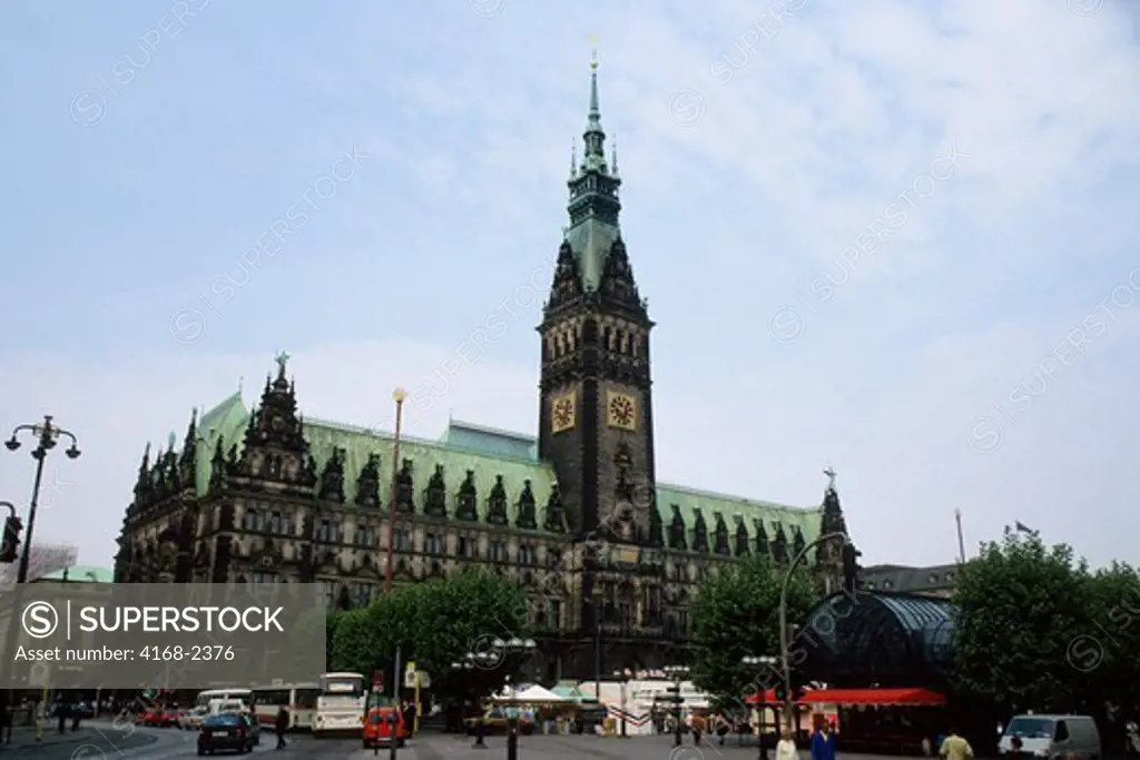 W. Germany, Hamburg, Rathaus, City Hall