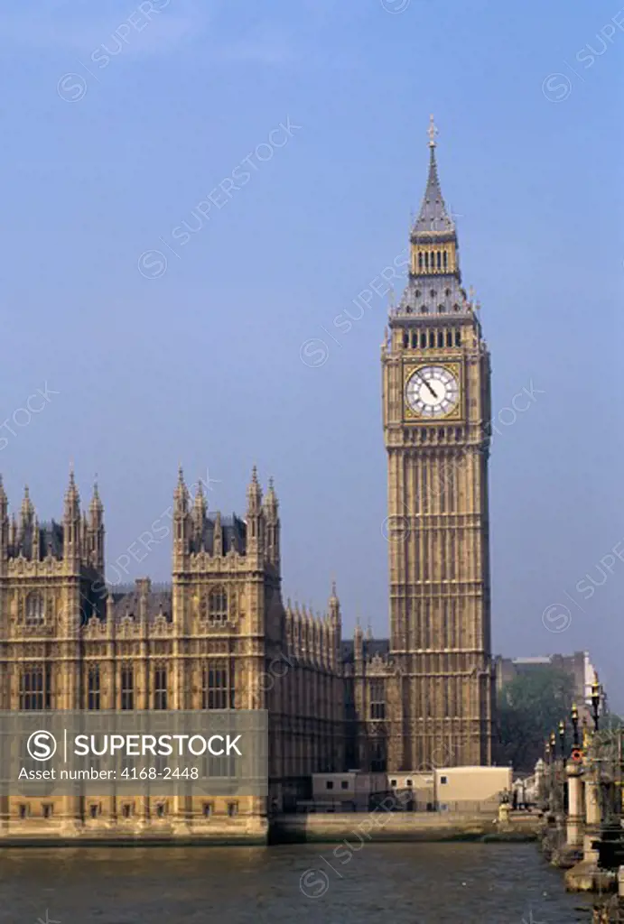 England, London, View Of Big Ben