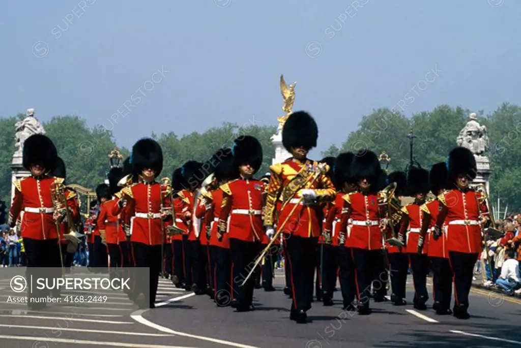 England, London, Changing Of The Guard Ceremony, Marching Band