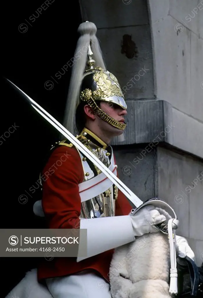 England, London, Horse Guard, Close-Up