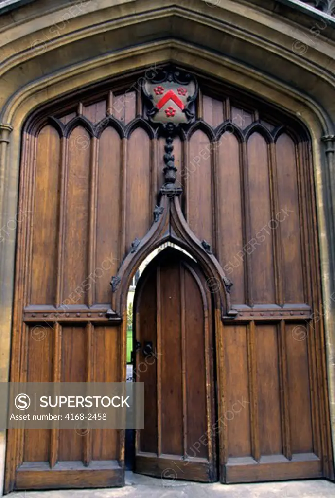 England, Oxford, University Building, Door