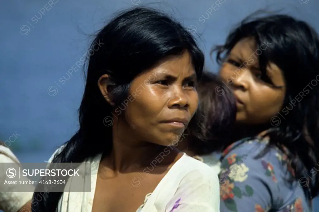 Amazon River, Ticuna Indian Woman