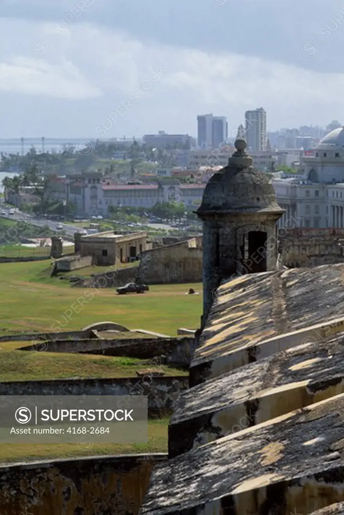 Puerto Rico, Old San Juan, San Cristobal Fortress