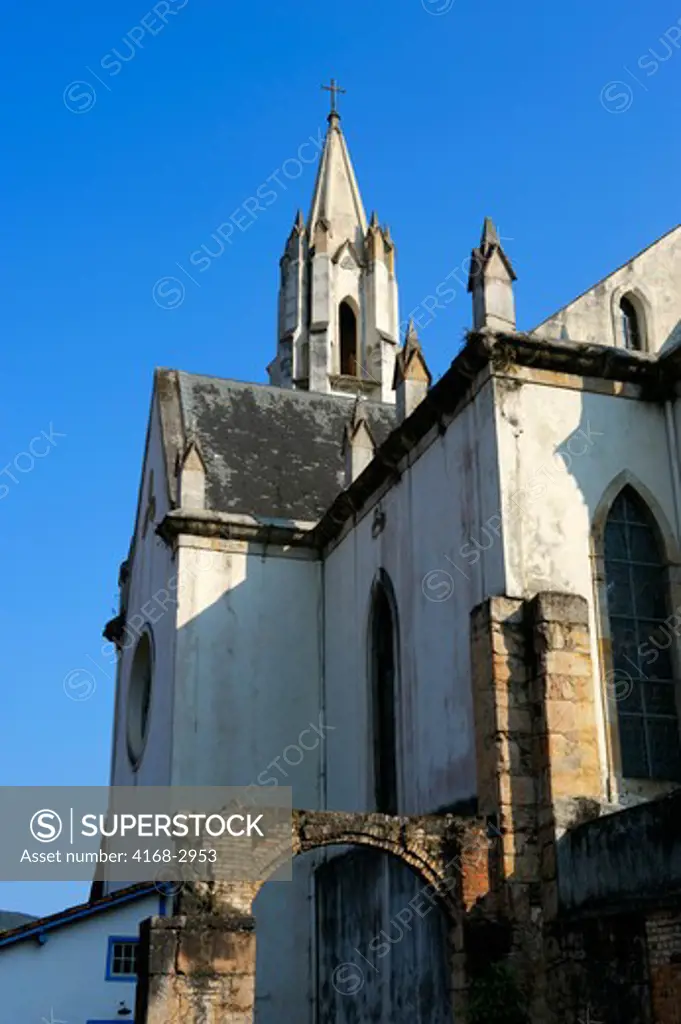 Brazil, Minas Gerais, Caraca, Santuario De Nossa Senhora Mae Dos Homes, Former Seminary Converted Into Pousada (Hotel), Church